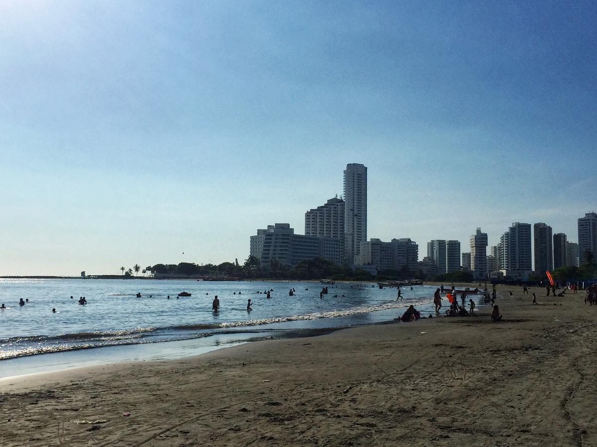 Apartamento Con Hermosa Vista Y Cerca De Playas Cartagena Buitenkant foto